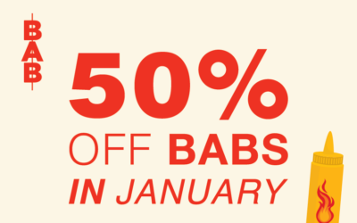 50% OFF BABS