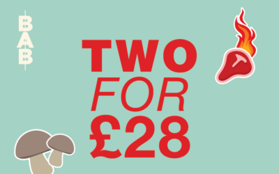 2 BABS for £28