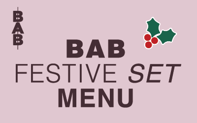 Festive Set Menu